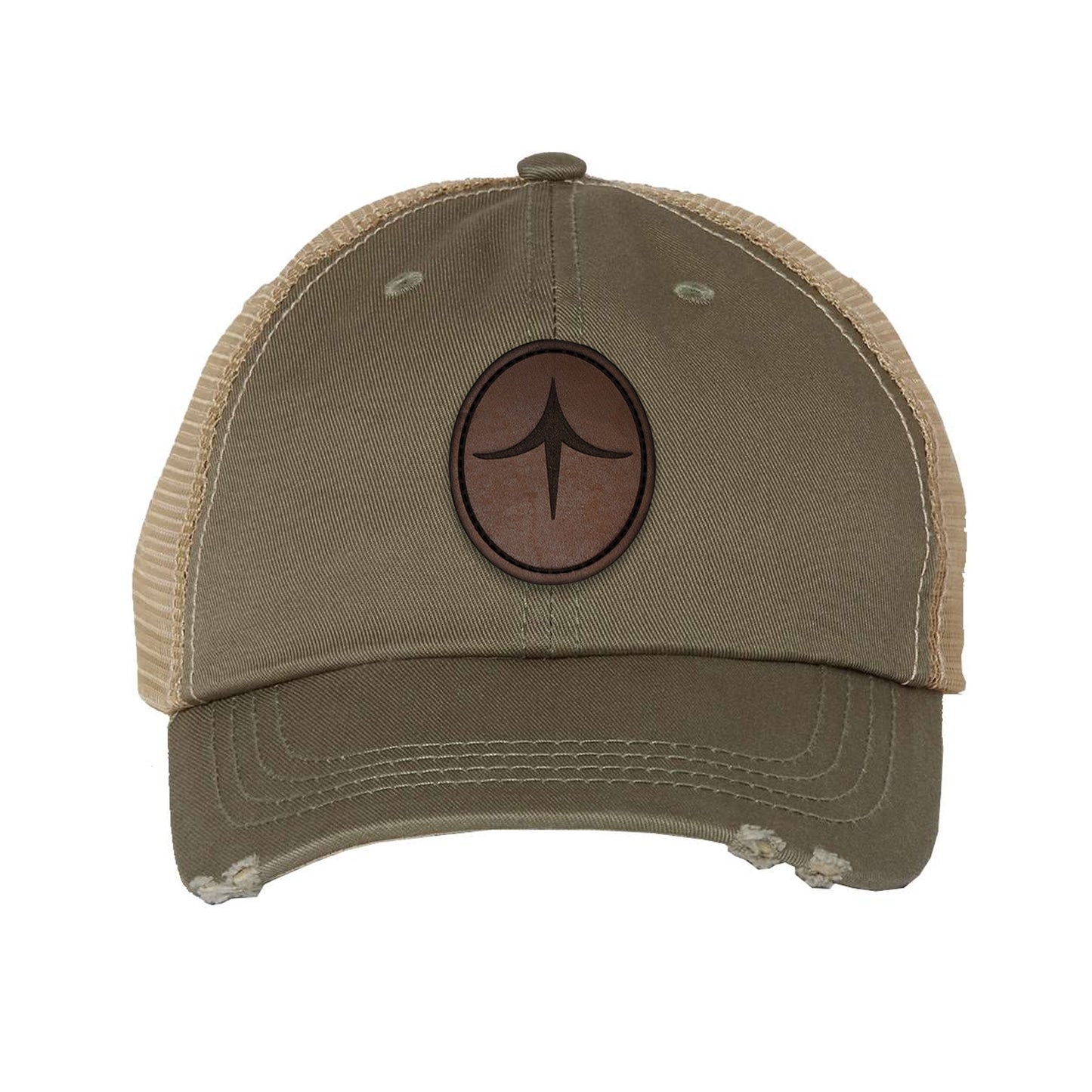 FITTRON Leather Patch Dad Hat