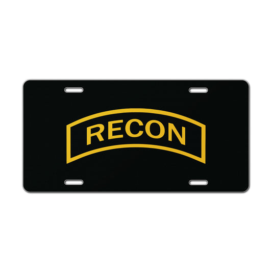 Recon Tab Vanity Plate